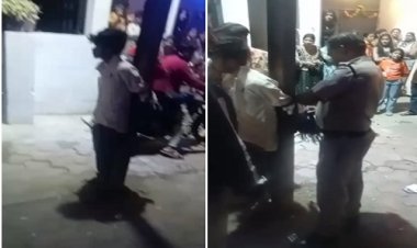BIG NEWS : प्रेमिका से मिलने उसके घर पहुंचा प्रेमी, पति ने देखा, तो खड़ा हो गया हंगामा, युवक को बांध दिया पोल से, फिर कैंट पुलिस भी पहुंची मौके पर, घटना नीमच की इस कॉलोनी की, पढ़े हाईवोल्टेज ड्रामे से जुड़ी ये खबर