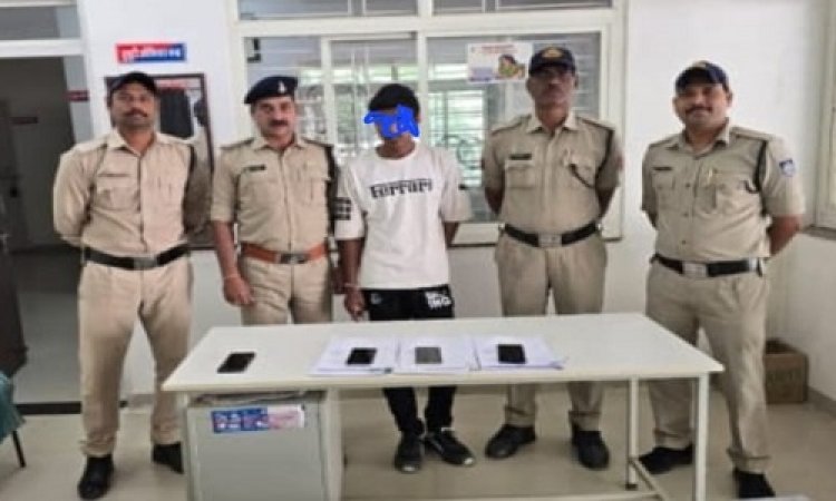 BIG NEWS : जीआरपी पुलिस के हत्थे चढ़ा शातिर चोर, एक लाख से ज्यादा के मोबाइल बरामद, सूचना के बाद खाकी को ऐसे मिली सफलता, पढ़े खबर
