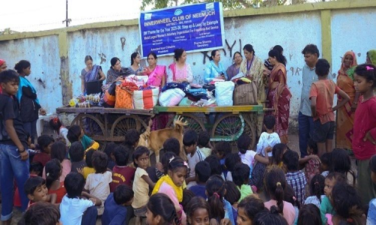 NEWS : दीपावली से पहले इनरव्हील ने बांटी खुशियां, जरुरतमंदो को आवश्यक सामग्री की भेंट, कुछ यूं मना दिया सच्चा त्यौहार, पढ़े खबर