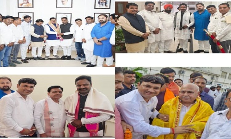 BIG NEWS : सीएम डॉ. मोहन यादव से पिछड़ा मोर्चा के प्रदेश अध्यक्ष ने की मुलाकात, नई जिम्मेदारी के लिए मिली शुभकामनाएं, पवन पाटीदार ने इन वरिष्ठ नेताओं से भी की भेंट, पढ़े खबर