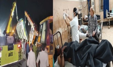 BIG NEWS : ढाबे पर शराब पीने के बाद चालक ने बढ़ाई रफ्तार, ओंकारेश्वर से उज्जैन जा रही बस गहरी खाई में गिरी, दो बहनों सहित तीन की दर्दनाक मौत, आधा दर्जन से ज्यादा यात्री घायल, पढ़े खबर