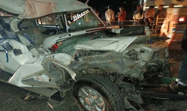 BIG NEWS : महू-नीमच हाईवे पर दर्दनाक हादसा, ट्रेलर में पीछे से घुसी तूफान, जेतपुरा निवासी सुजल की मौत, तो ये लोग गंभीर घायल, मल्हारगढ़ पुलिस जुटी जांच में, पढ़े खबर