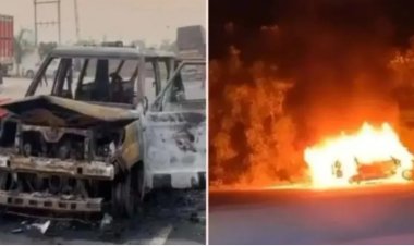 OMG ! बीमार बच्चे को अस्पताल ले जाती एंबुलेंस में लगी भीषण आग, नवजात और डॉक्टर सहित चार लोगों की जिंदा जलकर मौत, इस हादसे के बाद मचा कोहराम, और कांप गई रूह, पढ़े खबर