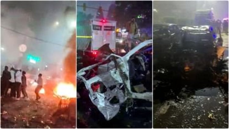 BIG BREAKING: दिल्ली के सबसे व्यस्त और घनी आबादी वाले इलाके में धमाका, कार में हुआ ब्लास्ट, साथ में कई वाहनों के उड़े परखच्चे, आठ लोगों की मौत की सूचना, हाई अलर्ट पर देश की राजधानी, पढ़े खबर