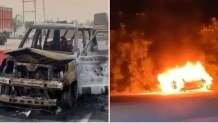 OMG ! बीमार बच्चे को अस्पताल ले जाती एंबुलेंस में लगी भीषण आग, नवजात और डॉक्टर सहित चार लोगों की जिंदा जलकर मौत, इस हादसे के बाद मचा कोहराम, और कांप गई रूह, पढ़े खबर