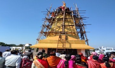 NEWS : मनासा में श्री अन्नपूर्णा मंदिर पर भव्य कार्यक्रम, ध्वजा दण्ड रोहण अभिजीत मुहूर्त में स्थापित, महाआरती के बाद प्रसादी का भी वितरण, पढ़े खबर