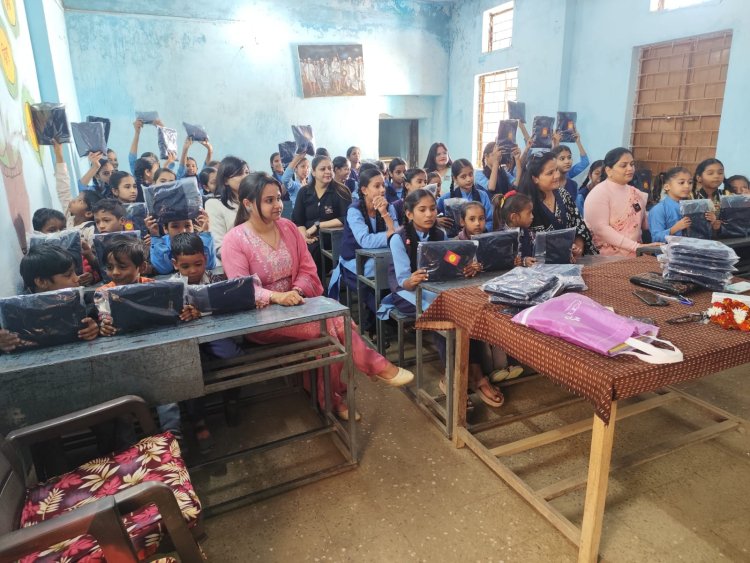 NEWS : इनरव्हील डायमंड ने किए सेवा प्रकल्प, स्कूली बच्चों को गर्म कपड़ों का किया वितरण, निभाई सामाजिक जिम्मेदारी, पढ़े खबर