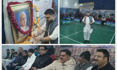 SOPRTS NEWS : स्व. कश्मीरी लाल जी अरोरा की स्मृति में बैंडमिंटन प्रतियोगिता का शुभारंभ,प्रदेशभर के खिलाड़ी पहुंचे नीमच, पांच दिवसीय राज्य स्तरीय टूर्नामेंट का आगाज,पढ़े ये खबर