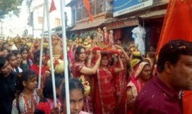 NEWS- राम रसोड़े से पूर्व निकली कलश यात्रा,हुआ  रामपुरा मे सुंदर कांड का आयोजन, पढ़े खबर