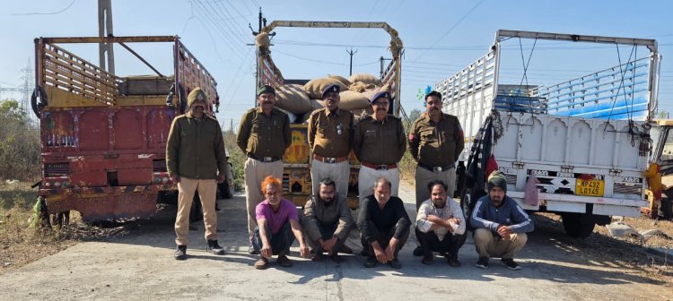 NEWS : मंदसौर पुलिस की बड़ी कार्यवाही, वेयरहाउस से 300 क्विंटल गेहूं की चोरी का पर्दाफाश, 5 आरोपी भी गिरफ्तार, पढ़े खबर