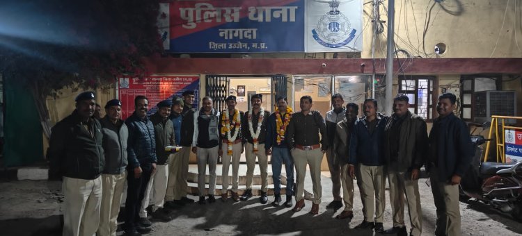 NEWS : नागदा पुलिस की बहादुरी से बची एक और जान, दिया मानवता का नया उदाहरण, पढ़े खबर