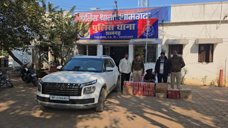 BIG NEWS : शराब तस्करी पर मंदसौर पुलिस का वार,कच्चे रास्ते पर रोकी वेन्यू कार,तो 322 लीटर शराब हुई जब्त,युवक गिरफ्तार,मुख्य सप्लायर की तलाश जारी,पढ़े ये खबर