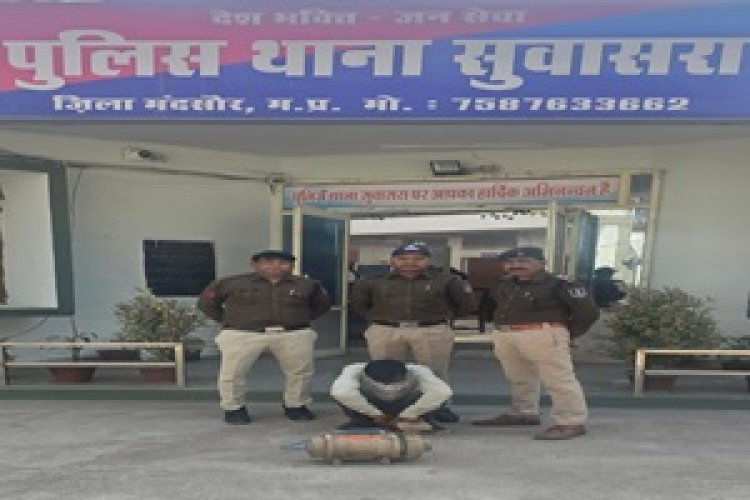 BIG NEWS : सुवासरा पुलिस ने मोटर चोरी का किया खुलासा, 20 हजार की टेक्समो मोटर बरामद,बसई में बेचने की फिराक में घूम रहा था आरोपी, पुलिस ने घेराबंदी कर दबोचा,पढ़े ये खबर