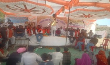 NEWS- रामा भील की नगरी रामपुरा में सम्राट राजा रामाभील की जन्म जयंती धूमधाम से मनाई गई, विधायक अनिरुद्ध मारू हुए शामिल,पढ़े खबर