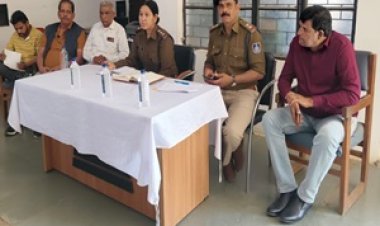 NEWS: रामपुरा में त्योहारों से पहले प्रशासन सक्रिय,शांति समिति बैठक में दिए गए ये आवश्यक दिशा-निर्देश,पढ़े खबर