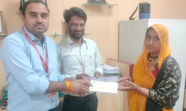 NEWS:किसान क्रेडिट कार्ड बीमा से मिली राहत: खड़ावदा के दिवान सिंह गरासिया के परिवार को 5 लाख रुपये का भुगतान, पढ़े खबर