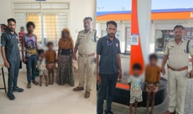 BREAKING NEWS: हाईवे पेट्रोल पंप पर पानी पीने उतरे दो मासूम… और आगे निकल गई पिकअप, पलभर में मच गया हड़कंप, डायल-112 बनी मसीहा, दोनों मासूमों को सकुशल परिजनों के किया सुपुर्द, पढ़े खबर