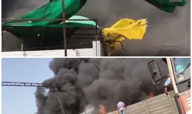 BIG NEWS :नीमच में भीषण आग: कोल्ड स्टोरेज प्लांट बना आग का गोला, दूर-दूर तक दिखा धुएं का गुबार,झाझंरवाड़ा इंडस्ट्रियल एरिया में मचा हड़कंप, बंद प्लांट में शॉर्ट सर्किट से आग की आशंका; फायर ब्रिगेड ने संभाला मोर्चा, पढ़े ये खबर