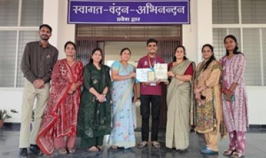 NEWS: जीरन का गौरव बढ़ाया, NSS राज्य स्तरीय शिविर में वैभव साहू का दमदार प्रदर्शन, चित्रकूट में लिया नेतृत्व और राष्ट्रसेवा का विशेष प्रशिक्षण, पढ़े खबर