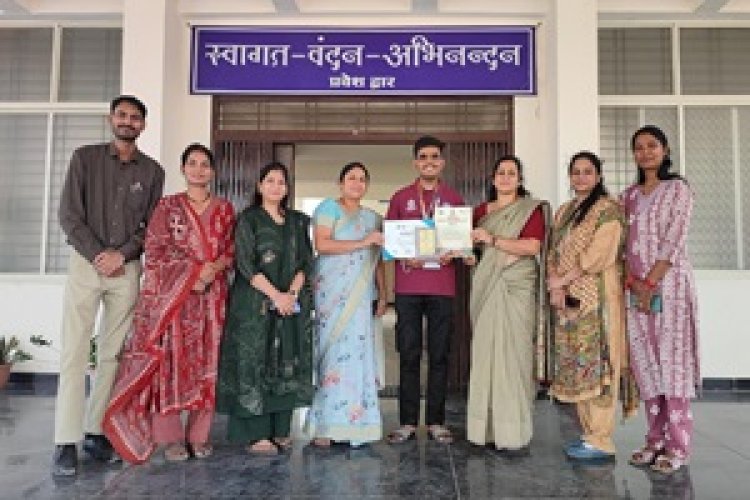 NEWS: जीरन का गौरव बढ़ाया, NSS राज्य स्तरीय शिविर में वैभव साहू का दमदार प्रदर्शन, चित्रकूट में लिया नेतृत्व और राष्ट्रसेवा का विशेष प्रशिक्षण, पढ़े खबर