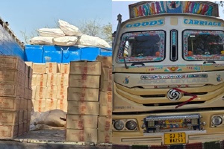 BREAKING NEWS : मक्का के बोरो की आड़ में 70 लाख की शराब तस्करी का भंडाफोड़, नाहरगढ़ पुलिस को मिली बड़ी सफलता,ट्रक में छुपाकर ले जाई जा रही 550 पेटी अवैध अंग्रेजी शराब जब्त, अंतर्राज्यीय गिरोह का पर्दाफाश, पढ़े खबर