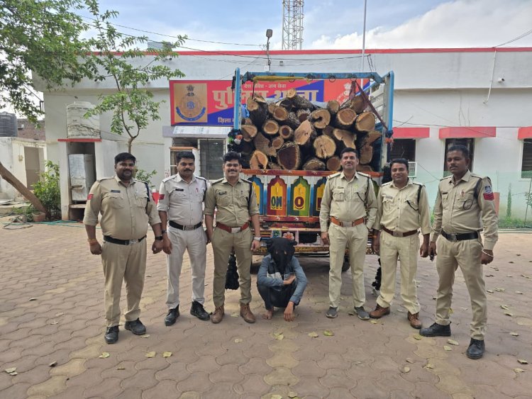 BIG NEWS : अवैध खैर की तस्करी, सूचना पर शामगढ़ पुलिस ने घेरा, 40 क्विंटल लकड़ी और पिकअप वाहन जप्त, कार्यवाही के बाद गरोठ वन विभाग को किया सुपुर्द, जांच शुरू, पढ़े खबर