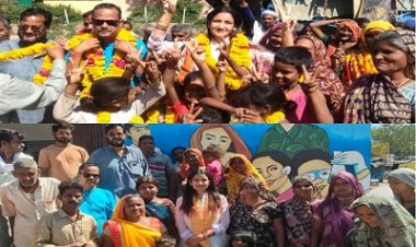 BIG NEWS: अंधेरे से उजाले तक,अटल बस्ती में पहली बार चमकी विकास की किरण, नपाध्यक्ष स्वाति गौरव चोपड़ा ने दी सीसी रोड और नाली की बड़ी सौगात, खुशियों से झूम उठे बस्तीवासी, पढ़े खबर