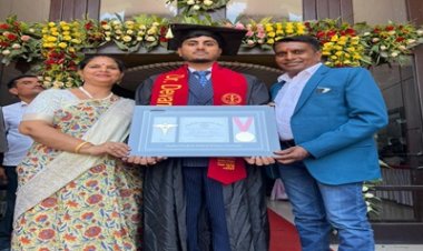 मेहनत का महापरिणाम: नीमच के देवांश जायसवाल बने डॉक्टर, MBBS की डिग्री हासिल कर समाज-राष्ट्र का नाम किया रोशन, अब जनता की सेवा का बड़ा संकल्प, पढ़े खबर
