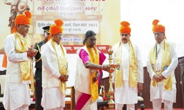 BIG NEWS: राष्ट्रपति मुर्मु का युवाओं को राष्ट्र निर्माण का मंत्र: “सिर्फ करियर नहीं, समाज और गांवों के विकास की भी लें जिम्मेदारी, पढ़े खबर
