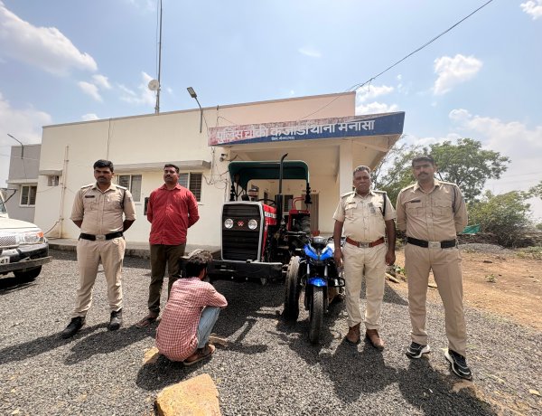BIG BREAKING: मनासा पुलिस ने किया शातिर चोरों का प्लान फेल! एक गिरफ्तार, तो दूसरे की तलाश, ये मश्रुका भी हुई बरामद,क्या हैं राजस्थान का कनेक्शन,पढ़े ये खबर
