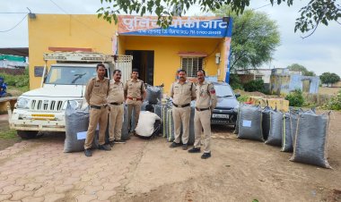 BIG NEWS: ​खाकी का कड़ा वार, गोल डूंगरी चौराहा पर जाट चौकी पुलिस की नाकाबंदी,नशे की बड़ी खेप बरामद,पिकअप वाहन के साथ 1 गिरफ्तार तो इन 5 की तलाश,पायलटिंग कर रही कार भी जब्त,क्या हैं राजस्थान कनेक्शन,पढ़े ये खबर