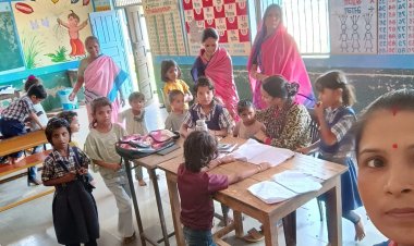 NEWS: आंगनवाड़ी से स्कूल तक, नन्हे कदमों को मिली नई उड़ान, चिताखेड़ा में बच्चों का कराया प्राथमिक शाला भ्रमण, पढ़े खबर