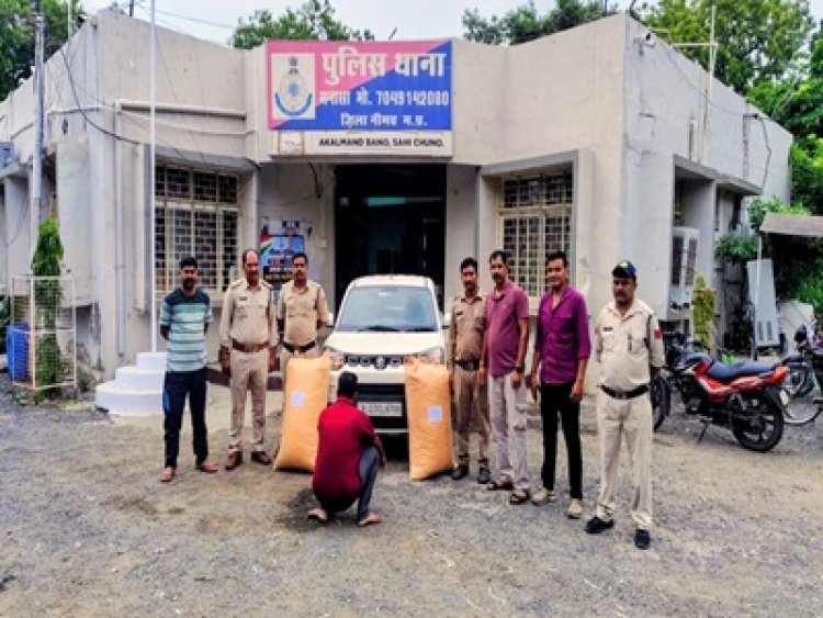 BIG NEWS : नीमच पुलिस का नशा तस्करों पर बड़ा प्रहार, मनासा में एस्प्रेसो कार से 41.2 किलो डोडाचूरा बरामद, तस्कर गिरफ्तार, पढ़े खबर