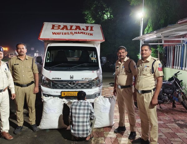 BIG BREAKING: जीरन पुलिस का बड़ा एक्शन! वेफर्स के नीचे 'काला कारोबार',टाटा टेंपो सहित चित्तौड़गढ़ का तस्कर गिरफ्तार,क्या है मामला पढ़े ये खबर